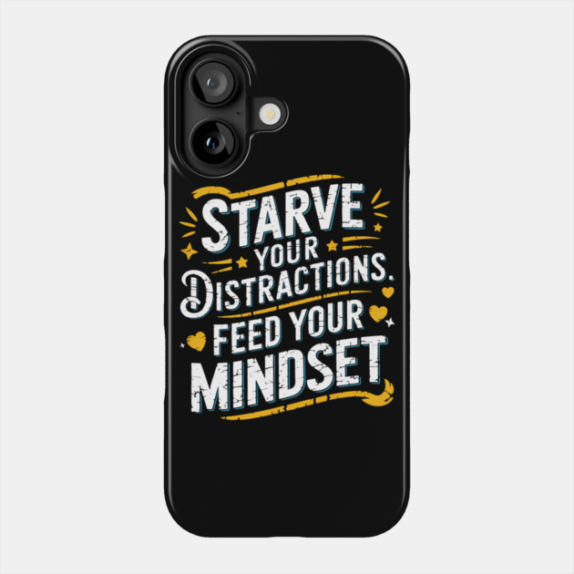 Feed Your Discipline Motivational Phone Case by logiamerch