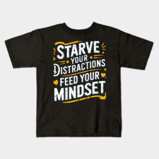 Feed Your Discipline Motivational Kids T-Shirt