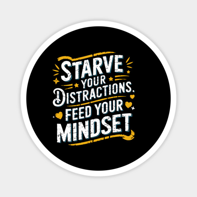 Feed Your Discipline Motivational Magnet by logiamerch