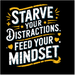 Feed Your Discipline Motivational Posters and Art