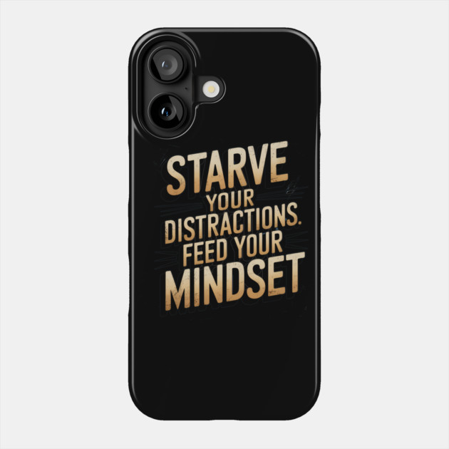 Feed Your Discipline Motivational Phone Case by logiamerch