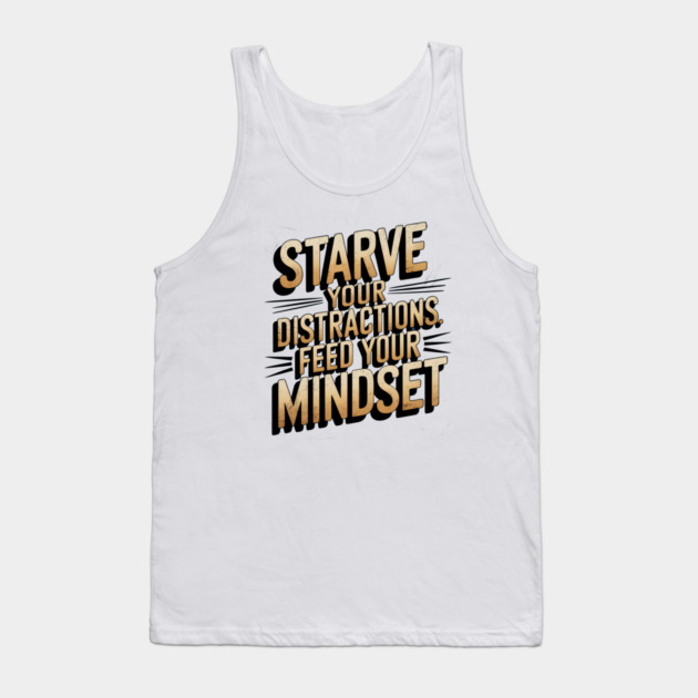 Feed Your Discipline Motivational Tank Top by logiamerch
