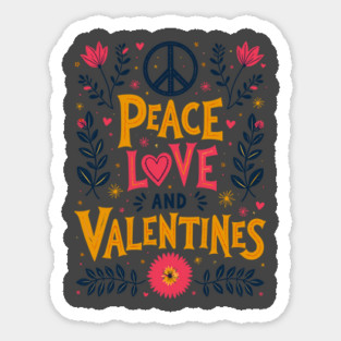 Valentines Day T-Shirt Sticker