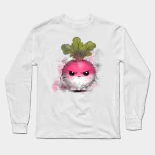 Grumpy Radish Long Sleeve T-Shirt
