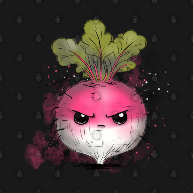 Grumpy Radish by H. R. Sinclair