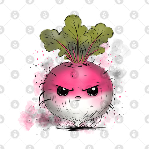 Grumpy Radish by H. R. Sinclair