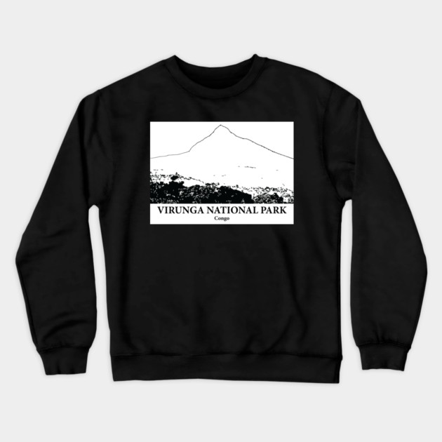 Virunga National Park - Congo Crewneck Sweatshirt by Lakeric
