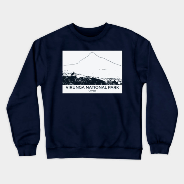 Virunga National Park - Congo Crewneck Sweatshirt by Lakeric
