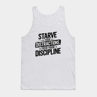 Feed Your Discipline Motivational Tank Top
