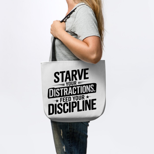 Feed Your Discipline Motivational by logiamerch