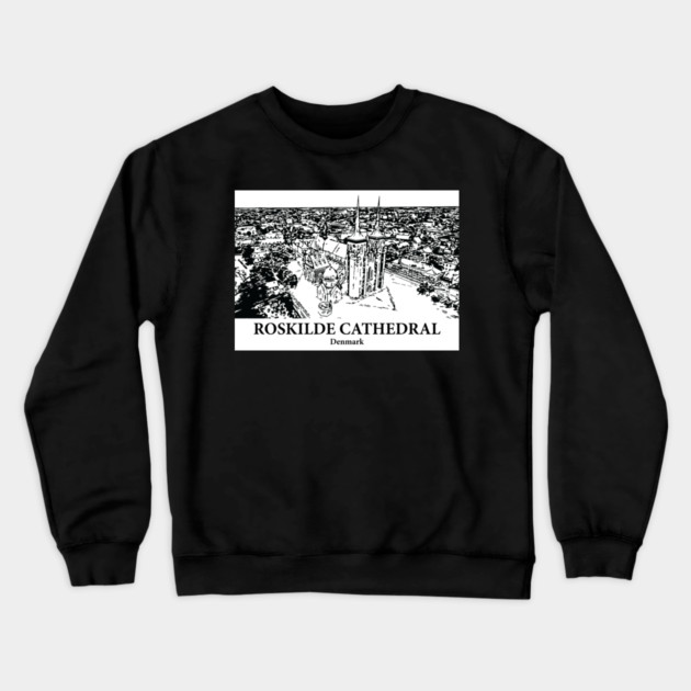 Roskilde Cathedral - Denmark Crewneck Sweatshirt by Lakeric
