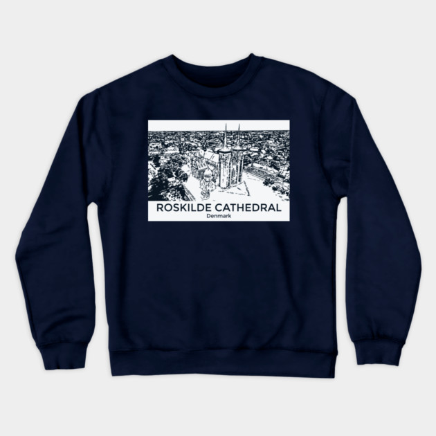 Roskilde Cathedral - Denmark Crewneck Sweatshirt by Lakeric