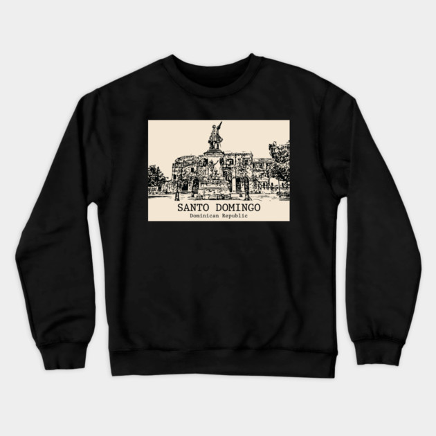 Santo Domingo - Dominican Republic Crewneck Sweatshirt by Lakeric