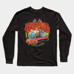The Gang From Dukes of Hazzard Long Sleeve T-Shirt