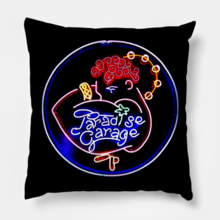Paradise Garage - Neon Sign Pillow