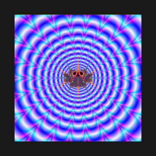 Mawson Bug on Fractal Background T-Shirt