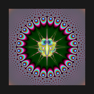 Oropouche Bug on Fractal Background T-Shirt