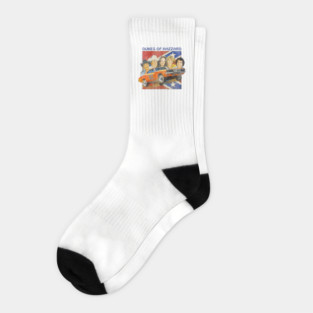 Poster Of Dukes of Hazzard Worn Socks