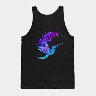 Feather of the hummingbird Tank Top