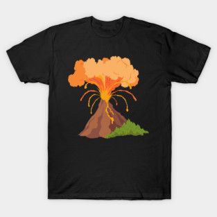 volcano erupting T-Shirt