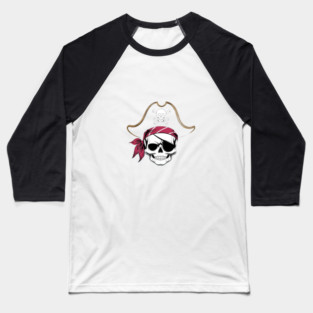 The Skull of the High Seas Baseball T-Shirt