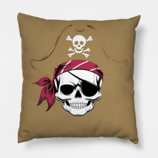 The Skull of the High Seas Pillow