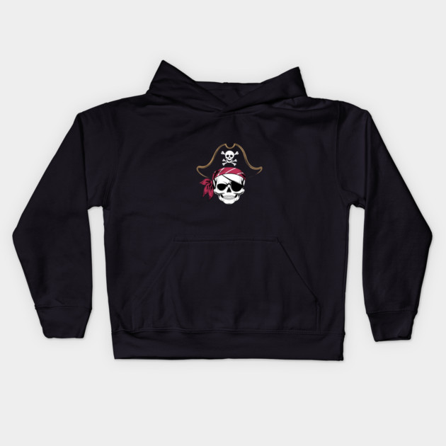 The Skull of the High Seas Kids Hoodie by animegirlnft