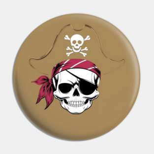 The Skull of the High Seas Pin