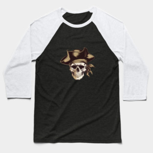 Marooned Spirit The Legacy of a Skull Baseball T-Shirt