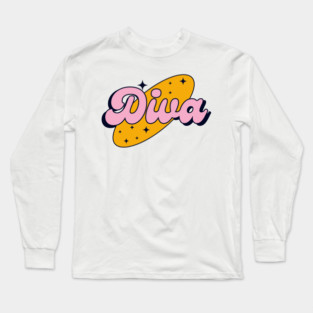 Diva Long Sleeve T-Shirt