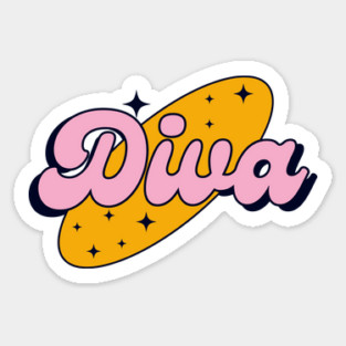 Diva Sticker