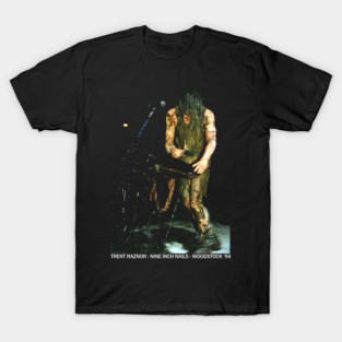 Trent Raznor : NINE INCH NAILS - WOODSTOCK ‘94 T-Shirt