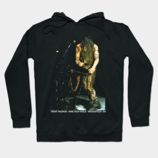 Trent Raznor : NINE INCH NAILS - WOODSTOCK ‘94 Hoodie