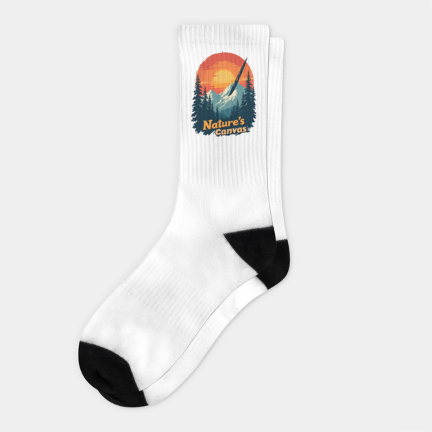 Nature's Canvas Socks by Urbanprint