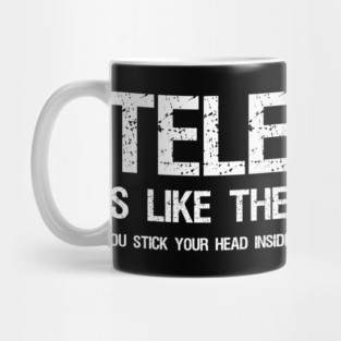 Oppose Socialism Anti Communist Television Propaganda Mug