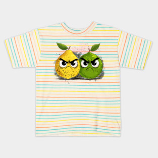 Grumpy Lemon Grumpy Lime Kids T-Shirt