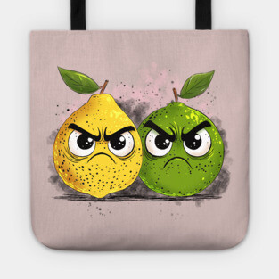 Grumpy Lemon Grumpy Lime Tote