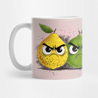 Grumpy Lemon Grumpy Lime Mug