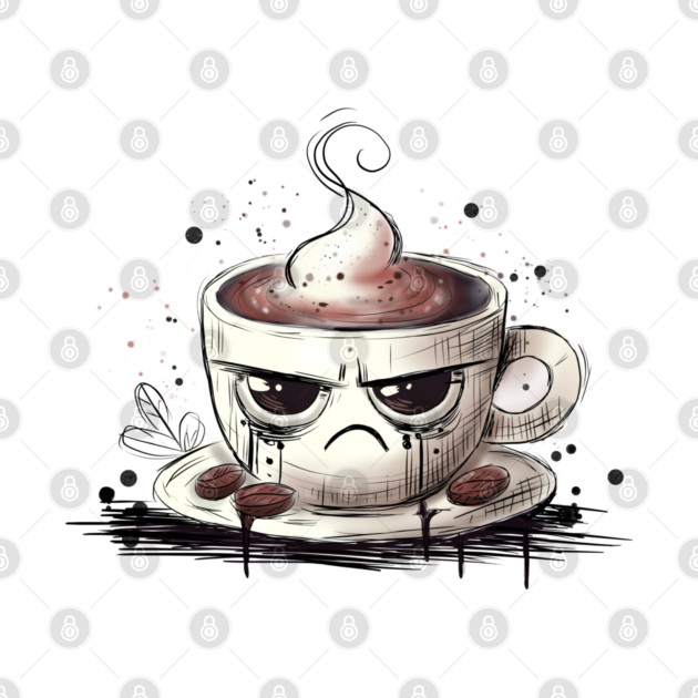 Grumpy Coffee by H. R. Sinclair
