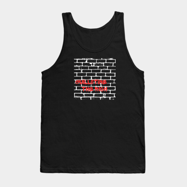 Eat The Rich Tank Top by Low Life Shirts