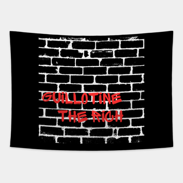 Eat The Rich Tapestry by Low Life Shirts