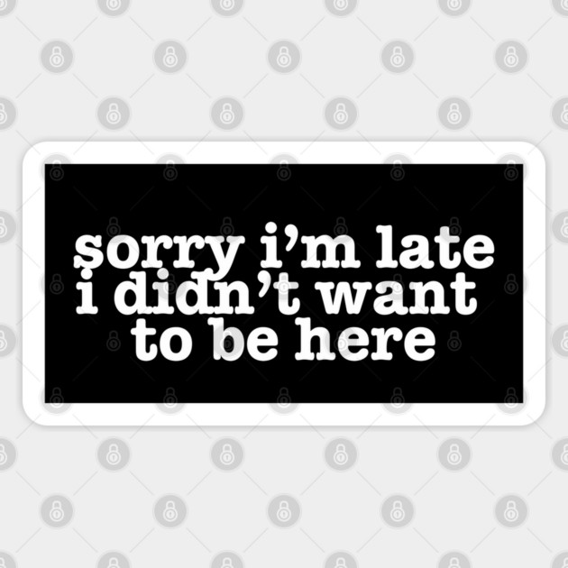 Introvert Shirt Sticker by Low Life Shirts