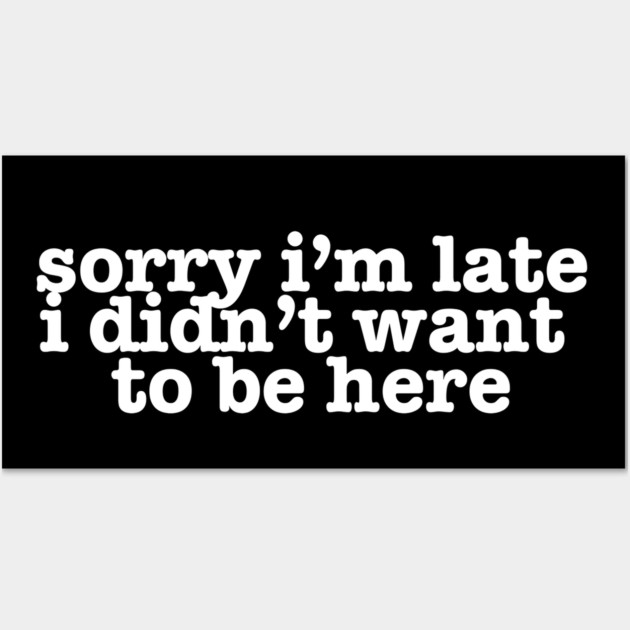 Introvert Shirt Wall Art by Low Life Shirts