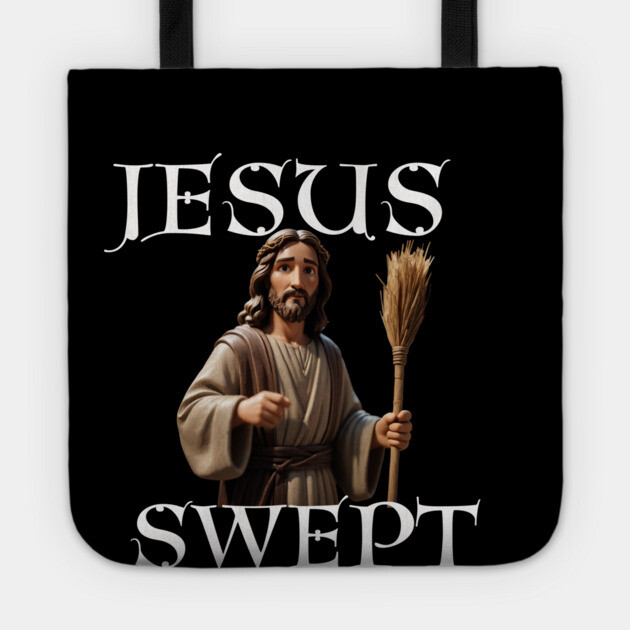Jesus Wept Tote by Low Life Shirts