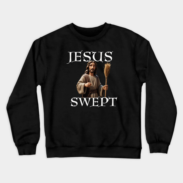 Jesus Wept Crewneck Sweatshirt by Low Life Shirts
