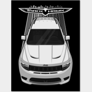 Jeep Grand Cherokee Trackhawk - Bright White Posters and Art