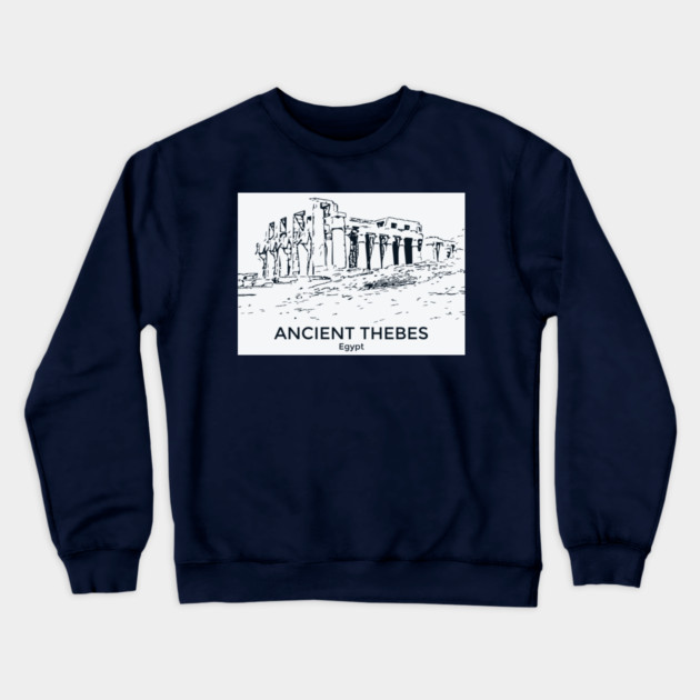 Ancient Thebes - Egypt Crewneck Sweatshirt by Lakeric