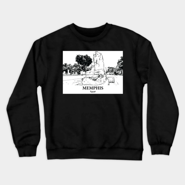 Memphis - Egypt Crewneck Sweatshirt by Lakeric