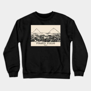 Pyramid Fields - Egypt Crewneck Sweatshirt