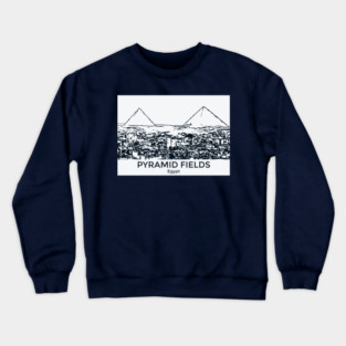 Pyramid Fields - Egypt Crewneck Sweatshirt
